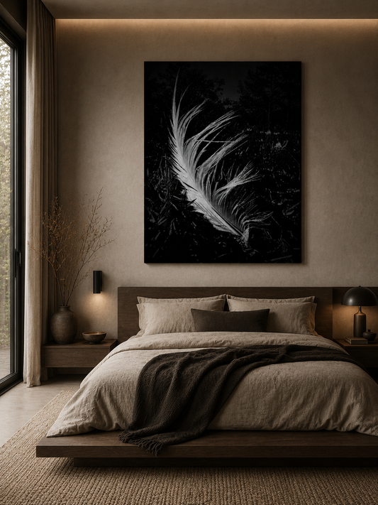 ASCEND- Moody Neutral Wall Art