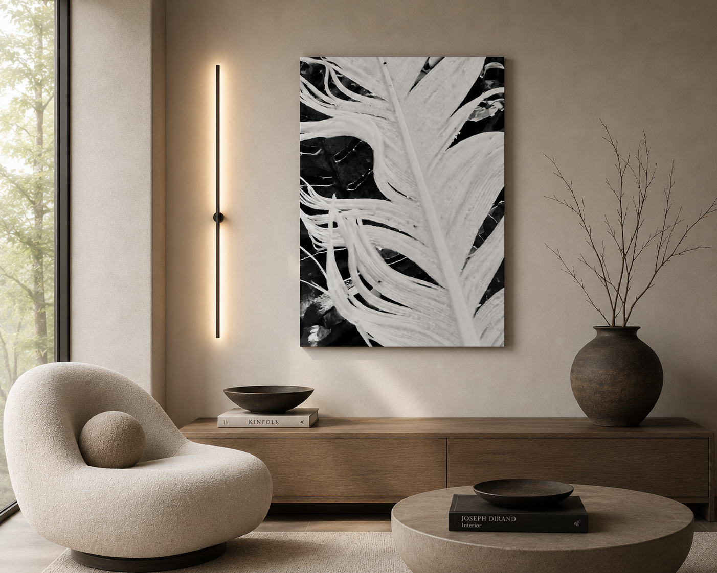 SOLACE — Minimal Neutral Wall Art